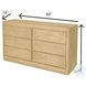 Oakridge Weathered Natural Bedroom Set