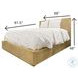 Oakridge Weathered Natural Queen Platform Bed