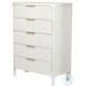 Harbor Point Reed Timeless Clean White 5 Drawer Chest