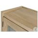Vista Verde Muted Earth Tones and Clay Woven 1 Mirrored Door Chest