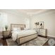 Vista Verde Muted Earth Tones and Clay Performance Fabric King Upholstered Bed