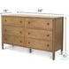 Maplewood Warm Maple 6 Drawer Dresser