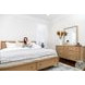 Maplewood Warm Maple King Low Profile Platform Bed with Storage