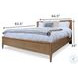 Maplewood Warm Maple Queen Low Profile Platform Bed