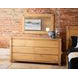 Alpine Distressed Oak 6 Drawer Dresser