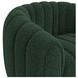 Stacy Hunter Green Upholstered Swivel Chair
