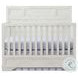 Foundry White Dove Flat Top Convertible Standard Crib