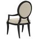 Atrium Beige Upholstered Arm Chair