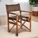 Galway Antique Whiskey Leather Folding Dining Chair
