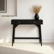 Flynn Black 36" Mini Writing Desk