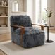 Elardo Charcoal Gray Upholstered Accent Chair