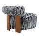 Niobe Midnight Blue Upholstered Accent Chair
