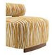 Niobe Yellow Upholstered Accent Chair