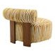 Niobe Yellow Upholstered Accent Chair