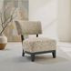 Aveni Beige Upholstered Accent Chair