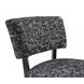 Aveni Black Upholstered Accent Chair