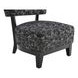 Aveni Black Upholstered Accent Chair