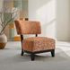Aveni Rustic Orange Upholstered Accent Chair