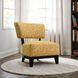 Aveni Yellow Upholstered Accent Chair