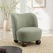 Karey Green Upholstered Accent Chair