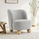 Karey Gray Upholstered Accent Chair