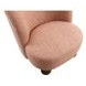 Karey Pink Upholstered Accent Chair