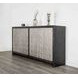 Forger Weathered Black and Silver 4 Door Server