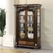 Promenade Dark Brown Lighting Curio Cabinet