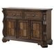 Leovanni Dark Brown Sideboard 2 Drawer Server