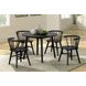Yate Black Side Chair Set of 2