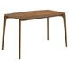 Ebikon Walnut 59" Oval Counter Height Dining Table