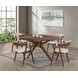 Ebikon Walnut Oval Dining Room Set
