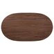 Uzwil Walnut Oval Dining Room Set
