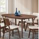 Uzwil Walnut Oval Dining Room Set