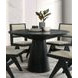 Tottenham Black 48" Round Dining Table