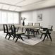 Tottenham Black 84" Rectangular Dining Room Set