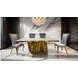 Basilicata Gold 79" Rectangular Dining Room Set