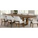 Mandal Chestnut 108" Extendable Rectangular Dining Table