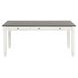 Pendola Rustic White Rectangular Dining Room Set