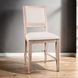 Orbetello Distressed Natural Counter Height Chair Set of 2