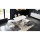 Lenvik Brown and White Rectangular Dining Room Set