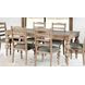 Chesapeake Light White Wash Rectangular Dining Room Set