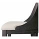 Sterling West Ash Gray and White Upholstered Counter Height Chair Set of 2