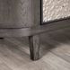 Sterling West Ash Gray 2 Door Server with Steel Panel
