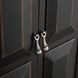 Viggo Weathered Black 4 Door Server