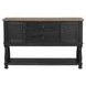 Neue Mills Black and Brown 2 Door Server