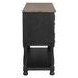 Neue Mills Black and Brown 2 Door Server