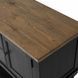 Neue Mills Black and Brown 2 Door Server