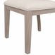 Belize Beige Upholstered Side Chair Set of 2
