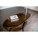 Orkdal Walnut Oval Sofa Table